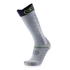 SKI MERINO MV SOCKS WHITE - BLUE