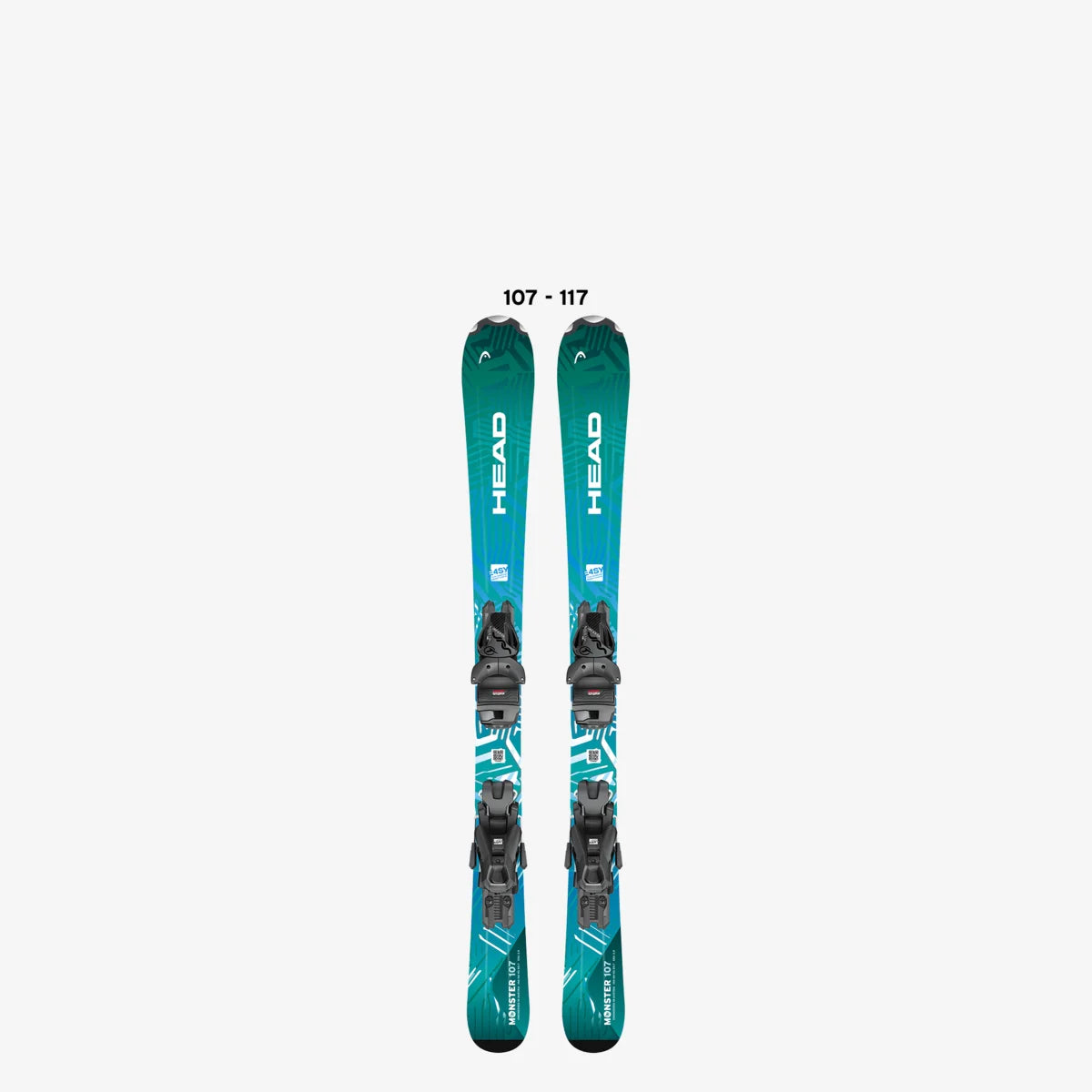 Monster Easy JRS Junior Ski With JRS 4.5 or 7.5 Binding