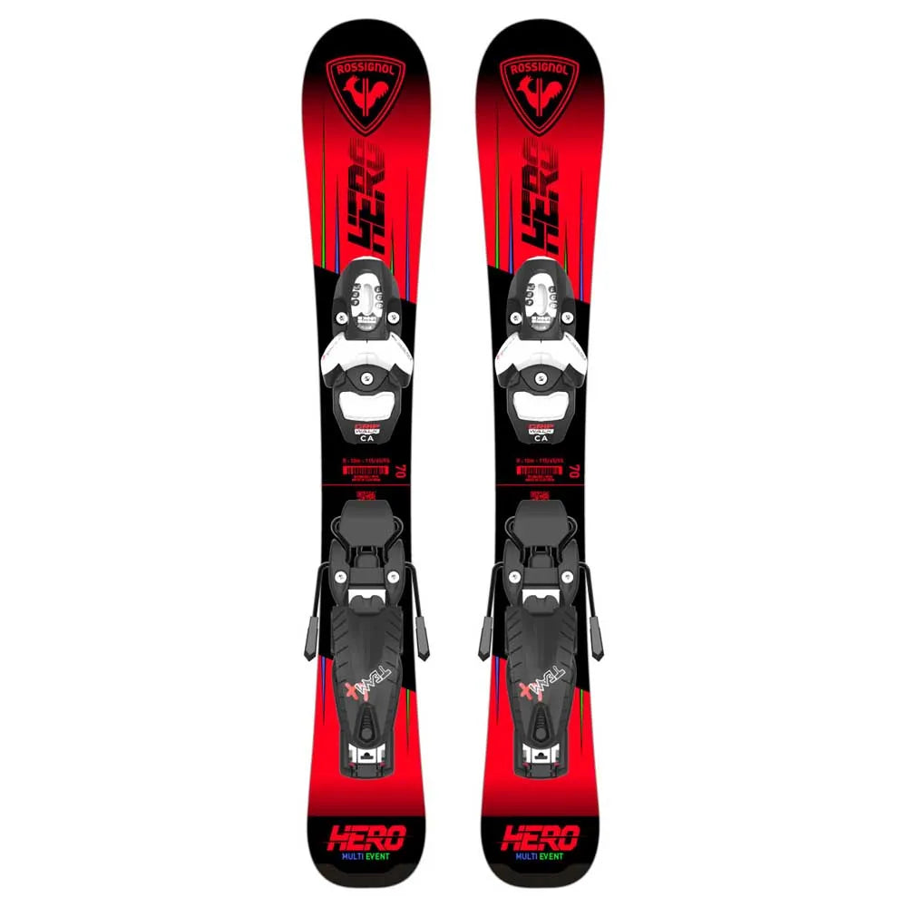 Rossignol - Hero Pro+Team 4 GW junior alpine skis pack